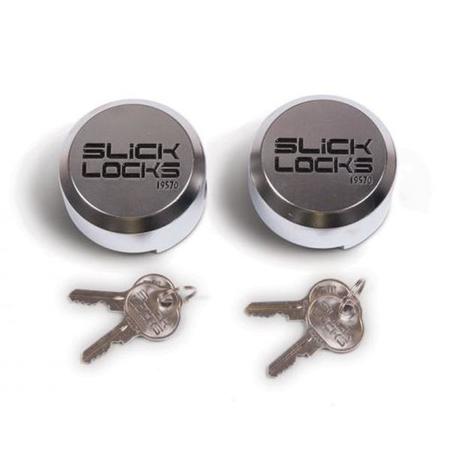 Slick Locks SlickLocks: Hidden Shackle Puck Lock KA, PK 2 SLL-AL-PL-2KA